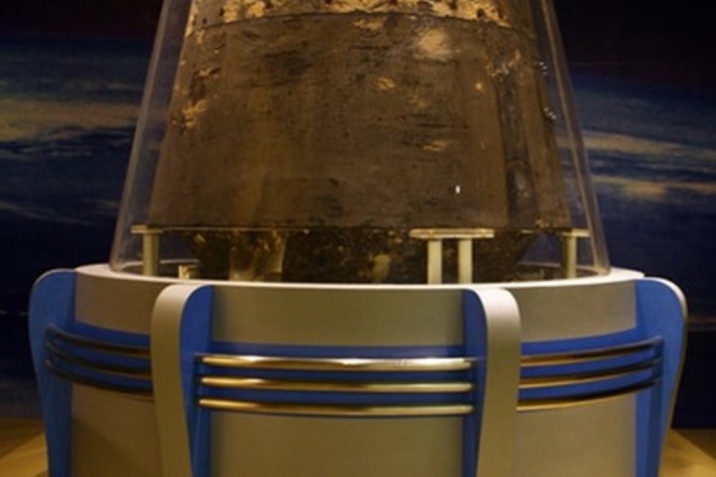 The return capsule from Shijian 8 – the world’s first satellite designed for mutation breeding – will bring back the results of the experiment. Photo: Weibo