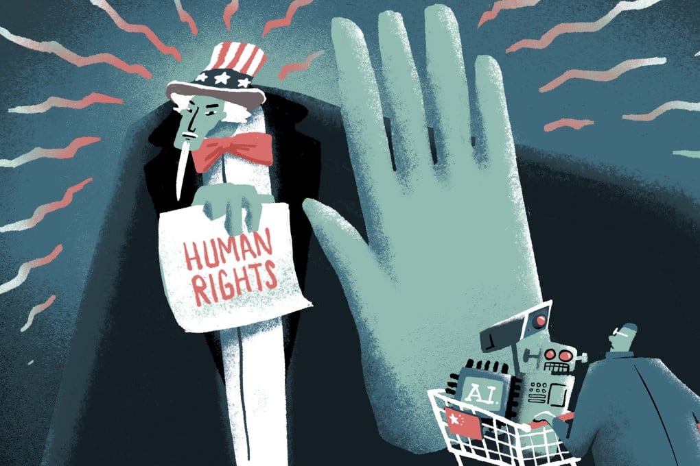 The US has fired its first salvo at China's AI tech champions by adding them to its trade blacklist on human rights grounds. Source: SCMP