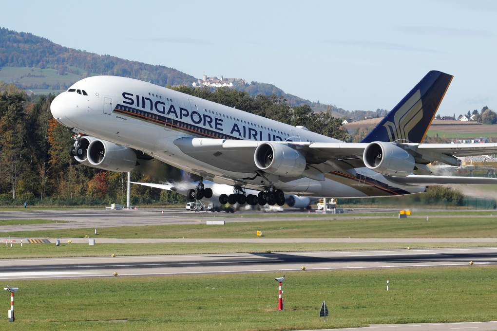 An Airbus A380-800 aircraft operated by Singapore Airlines. Photo: Reuters