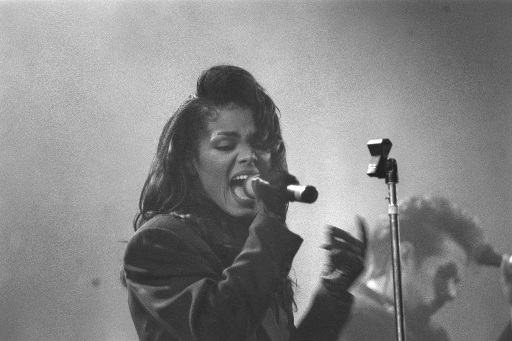 Janet Jackson, performing at the Hong Kong Coliseum in November 1990. Photo: SCMP