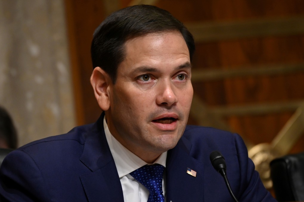 US Senator Marco Rubio speaks during a Senate hearing in April. Photo: Reuters