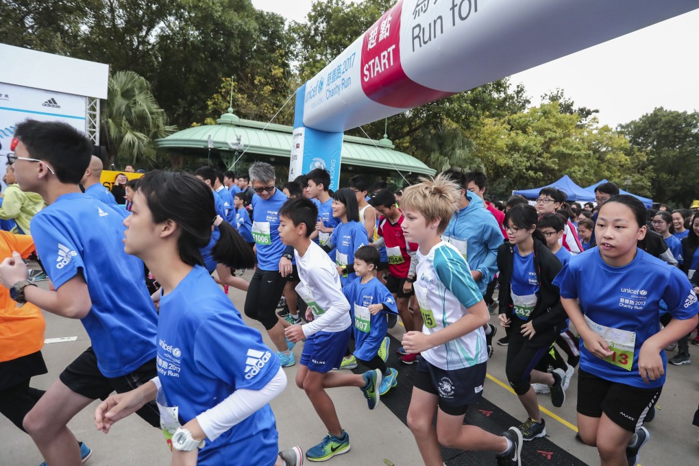 The Unicef “Run for Every Child” Charity Run 2017 – this year’s edition has been cancelled. Photo: Jonathan Wong