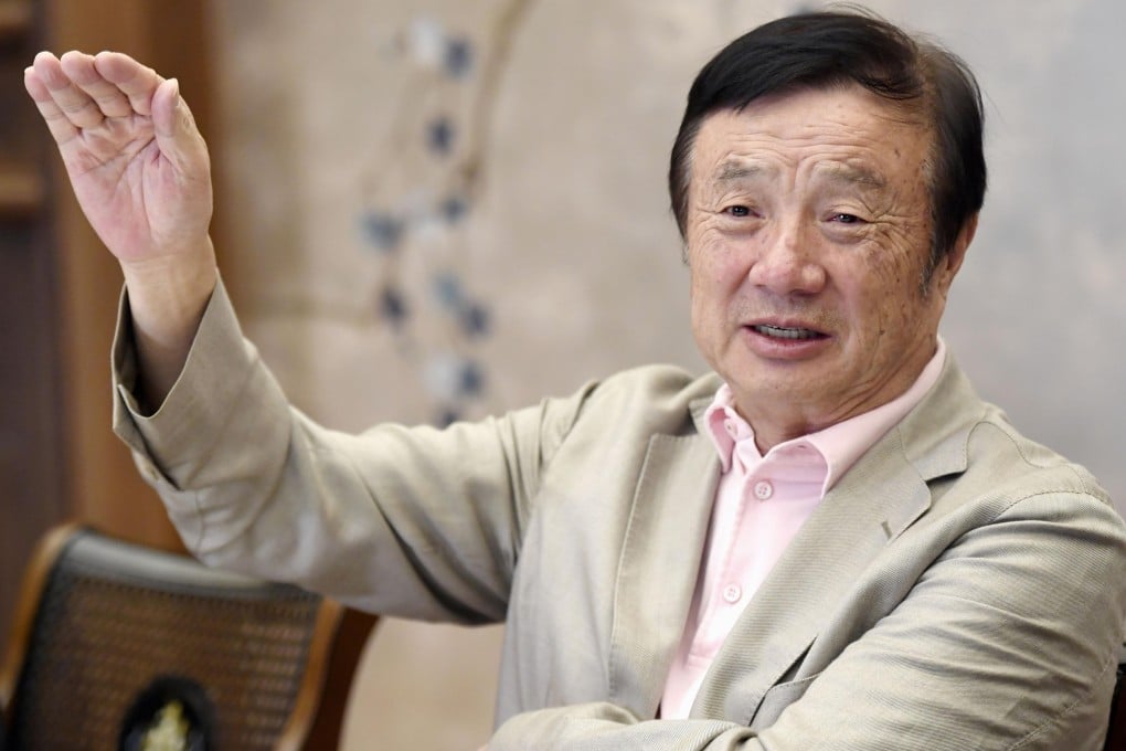 Ren Zhengfei, founder and chief executive of Huawei Technologies, wants hi-tech companies in Japan and Europe to step up and become alternative suppliers that would compete against the major US component providers. Photo: Kyodo