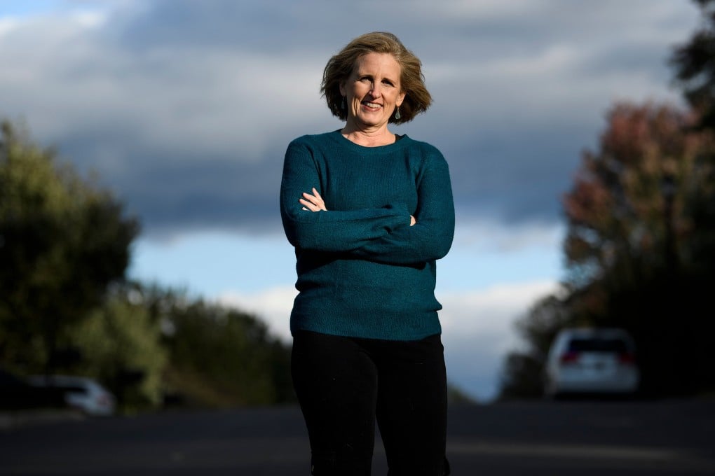 Juli Briskman was elected to local office in Virginia on Tuesday. Photo: AFP