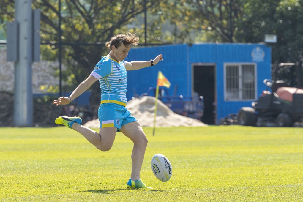 Kazakhstan captain Balzhan Koishybayeva said they will use their size, and speed, against teams like Hong Kong in this weekend’s Olympic qualifying tournament in Guangzhou. Photo: HKRU