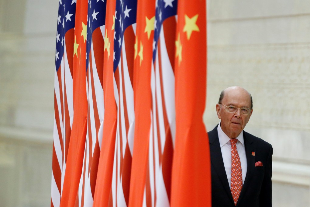 US Commerce Secretary Wilbur Ross arrives at a state dinner at the Great Hall of the People in Beijing on November 9, 2017. Photo: Reuters