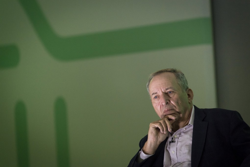 Lawrence H. Summers, former US Treasury Secretary, says tensions between US and China will remain high as long as China remains a substantial economic success. Photo: Bloomberg