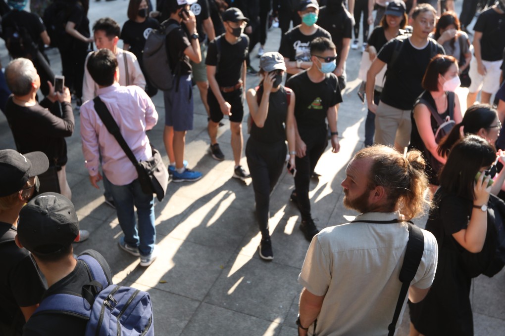 Foreigners may be drawn to Hong Kong’s protests because of the global coverage it has received. Photo: Xiaomei Chen