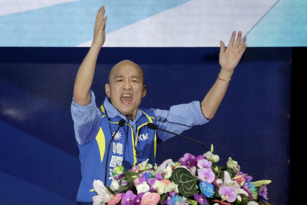 Taiwan’s KMT presidential candidate Han Kuo-yu may find the one million Taiwanese businesspeople living and working on the mainland less of an influence than in previous elections. Photo: AP