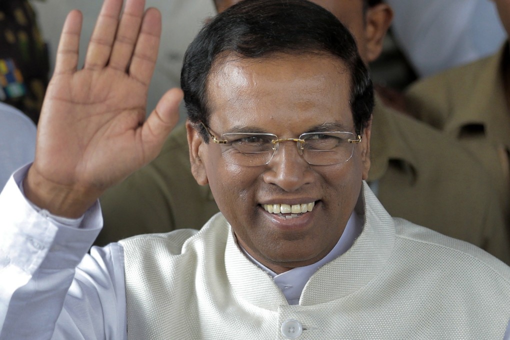 Sri Lankan President Maithripala Sirisena. Photo: AP