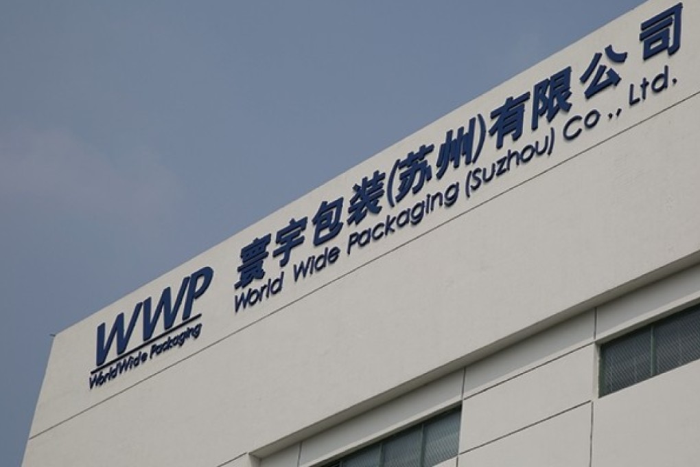 A World Wide Packaging factory in Suzhou, China. Photo: Handout