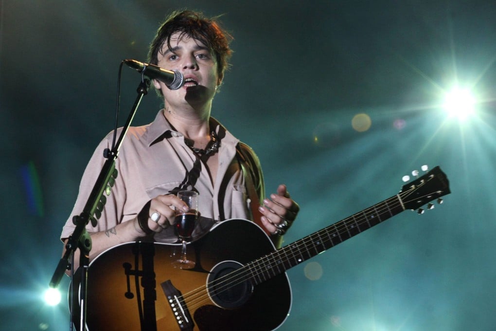 Pete Doherty performs on stage during the Beauregard festival in d'Herouville-Saint-Clair, western France. Photo: AFP