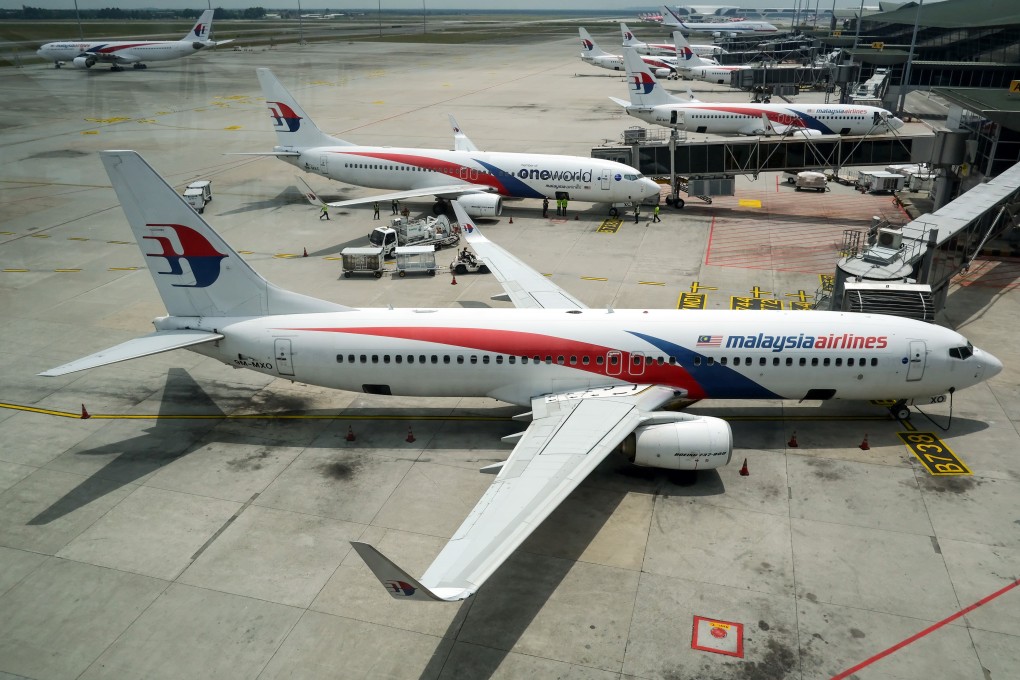 A Malaysian Airlines aircraft stands on the tarmac at Kuala Lumpur International Airport. Photo: Bloomberg
