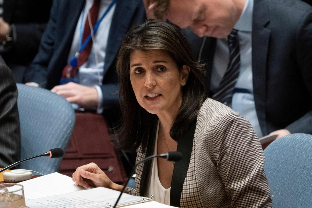Former US ambassador to the United Nation Nikki Haley has released a new book alleging former high-ranking officials in Trump’s staff were disloyal. Photo: AFP