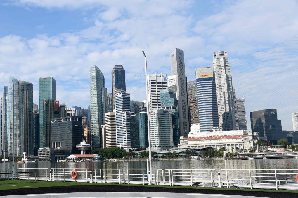 The skyline of Singapore. Photo: AFP