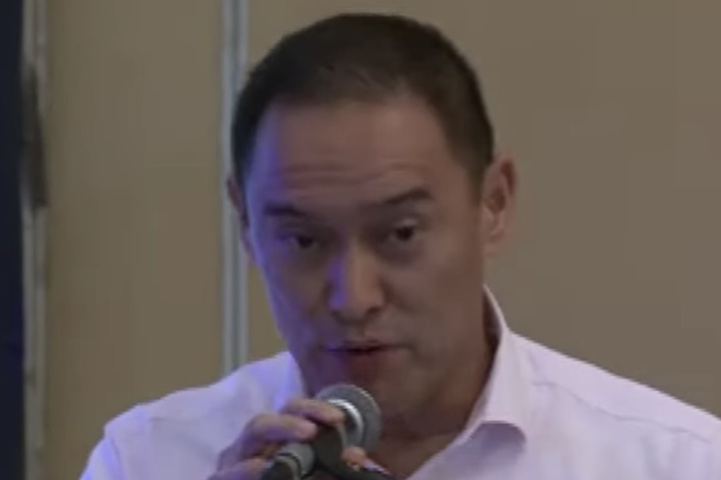 Lucio “Bong” Tan Jnr was taken to hospital on Saturday after collapsing during a basketball game. Photo: Handout from ABS-CBN News