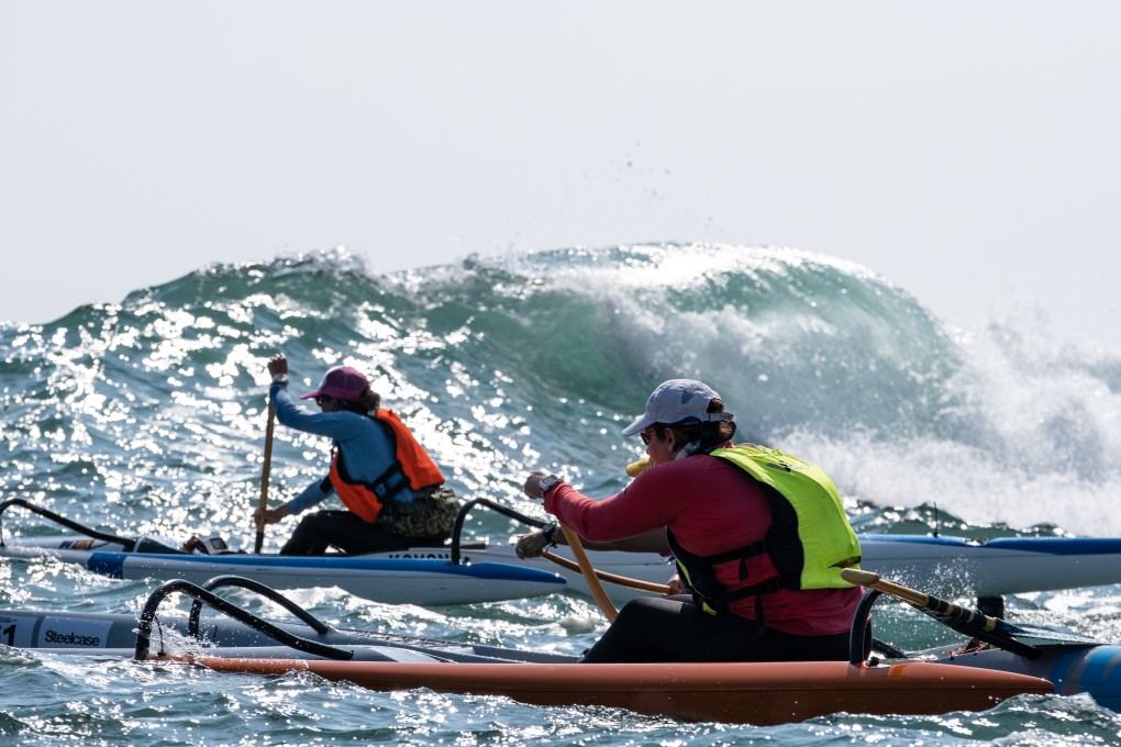 The Steelcase Dragon Run, November 2019, is a surfski and outrigging race from Clear Water Bay to Stanley. Photos: Steelcase Dragon Run