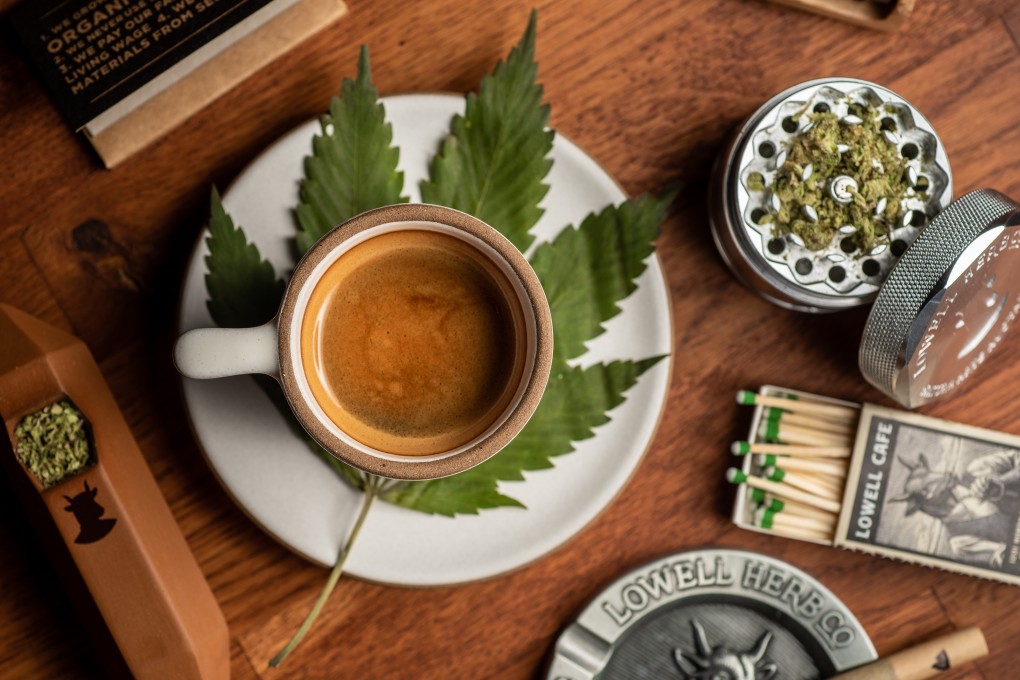 Cannabis is the star attraction at Lowell Cafe in West Hollywood, where getting stoned is legal but there is a time limit of 90 minutes for customers.