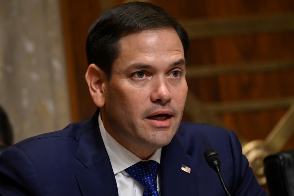 Republican Marco Rubio is one of four US senators behind the Global Economic Security Strategy Act. Photo: Reuters