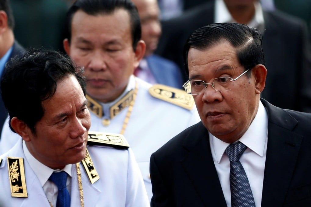 Cambodia’s Prime Minister Hun Sen attends the annual Water Festival on the Tonle Sap river in Phnom Penh. Photo: Reuters