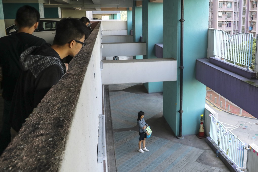 The incident took place in a car park in Tseung Kwan O. Photo: Dickson Lee