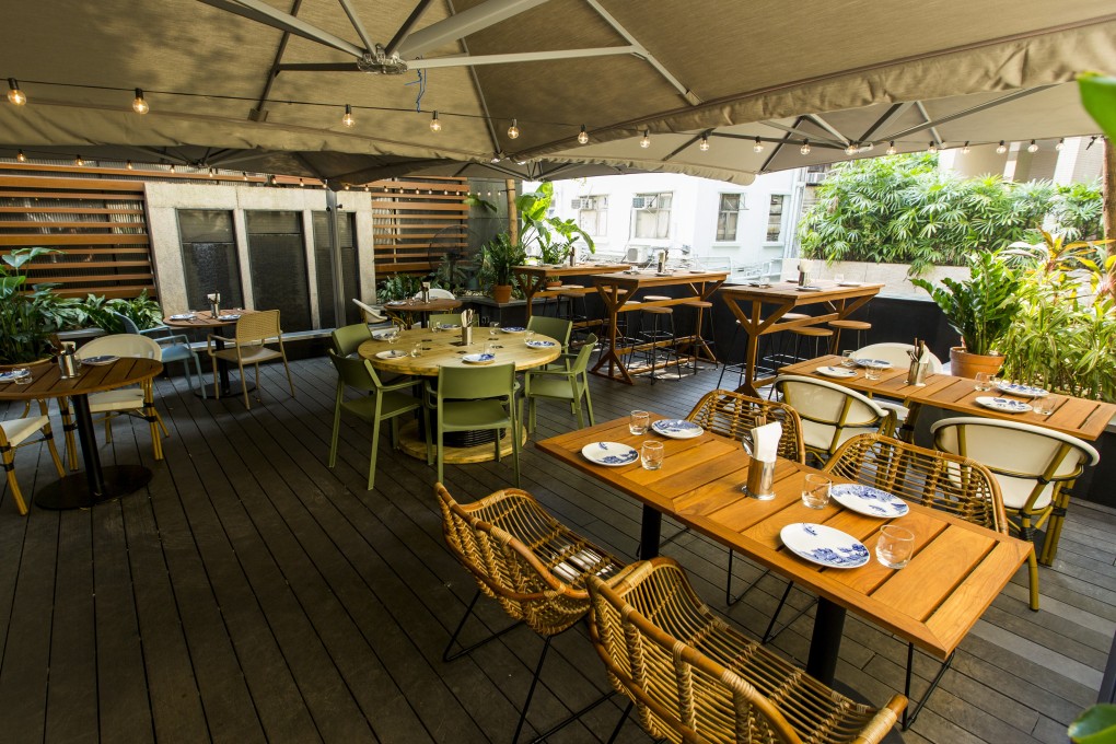 Ruam’s terrace at J Senses, Wan Chai