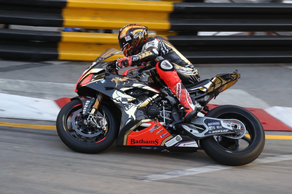 Peter Hickman competes in the 2019 Macau Motorcycle Grand Prix qualifying session on Friday. Photo: K.Y. Cheng