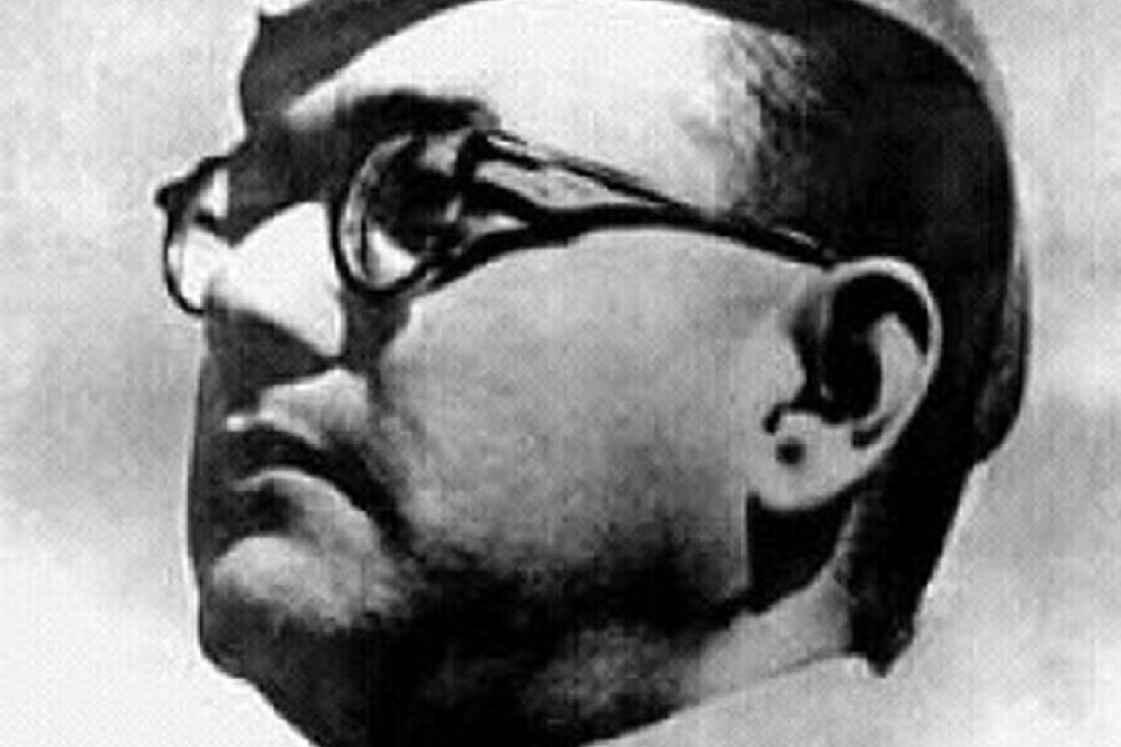 Indian freedom fighter Subhash Chandra Bose, whose relatives are calling for DNA tests to verify that ashes in an urn at a temple in Japan are indeed his remains. Photo: Handout