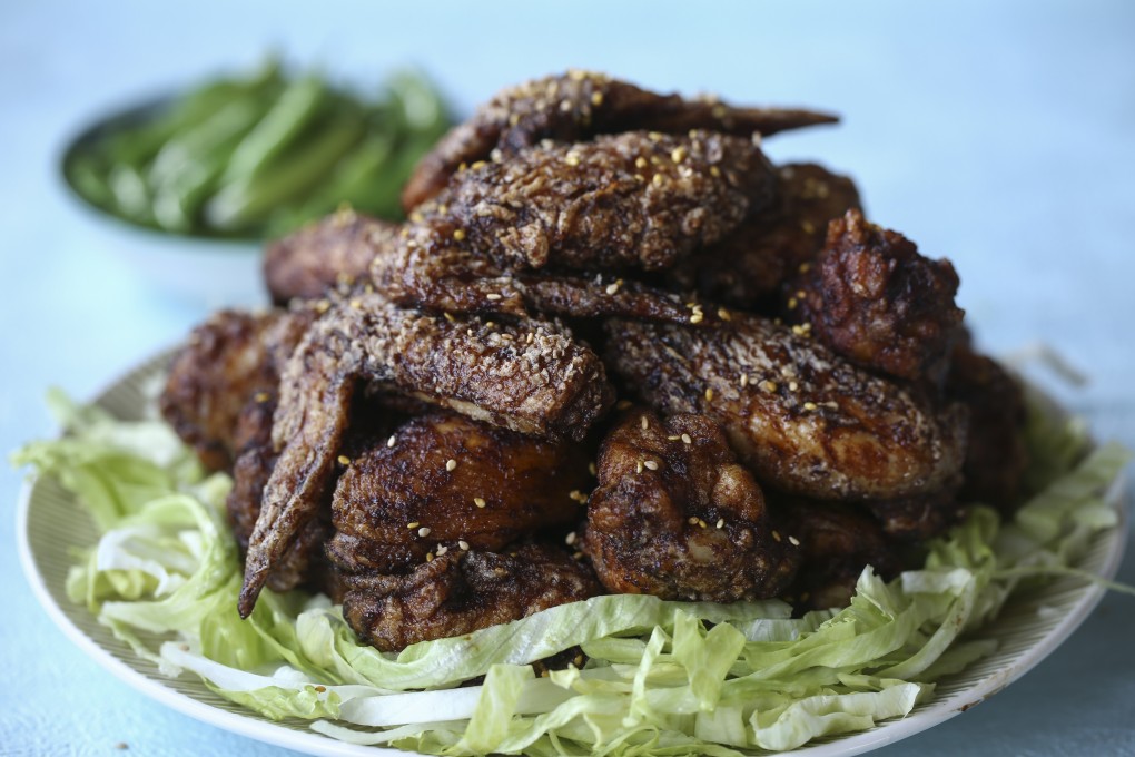 Susan Jung’s fried soy sauce chicken wings. Photography: Jonathan Wong. Styling: Nellie Ming Lee