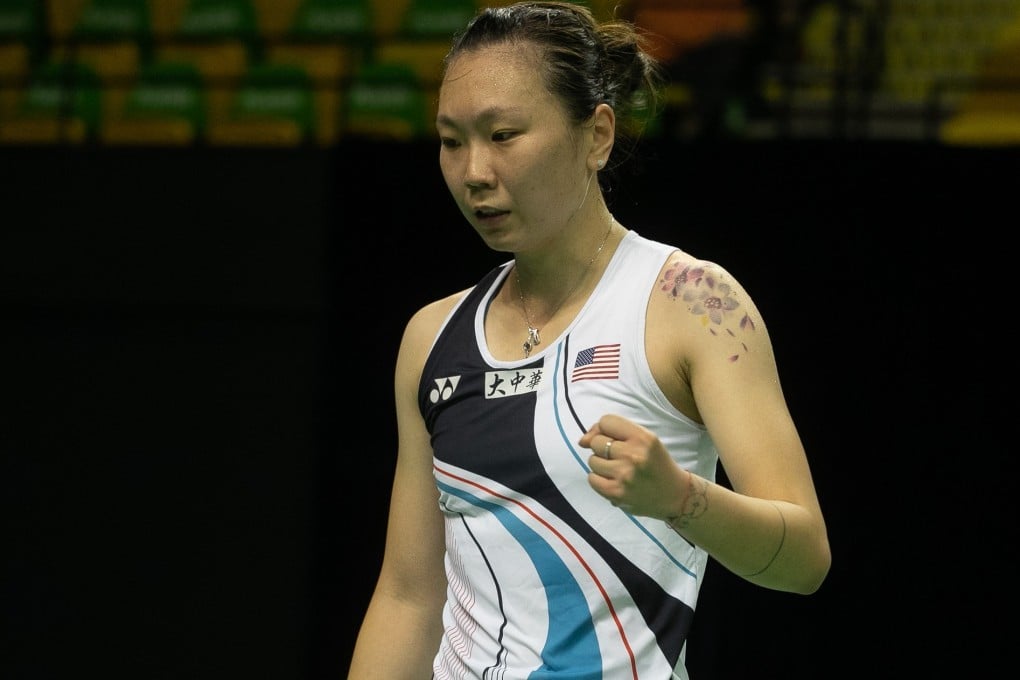 American Zhang Beiwen has reached the semi-finals of the Hong Kong Open. Photos: Chan Kin-wa