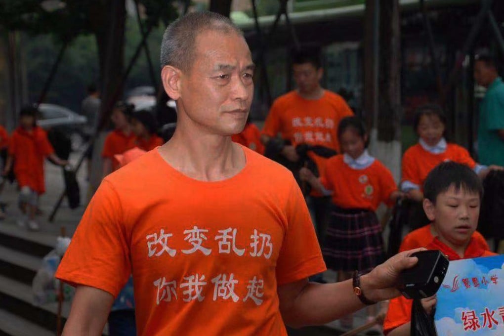 Zhong Congrong is a familiar figure on the streets of his hometown. Photo: Handout