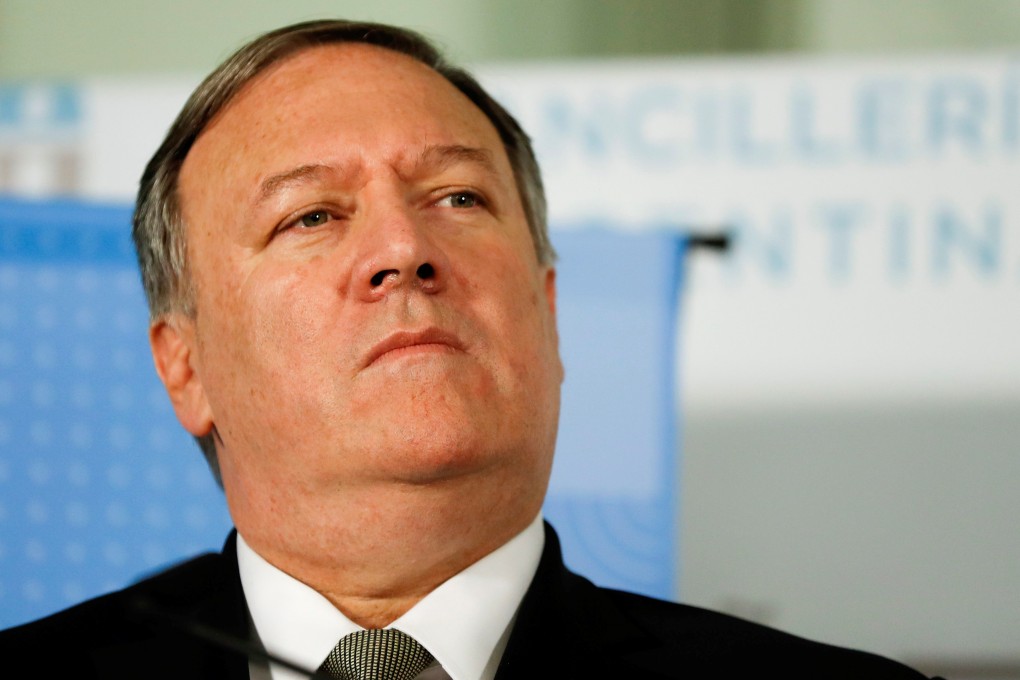US Secretary of State Mike Pompeo says America is “confronted with is a challenge” from a Chinese government that has failed to honour its promises. Photo: Reuters