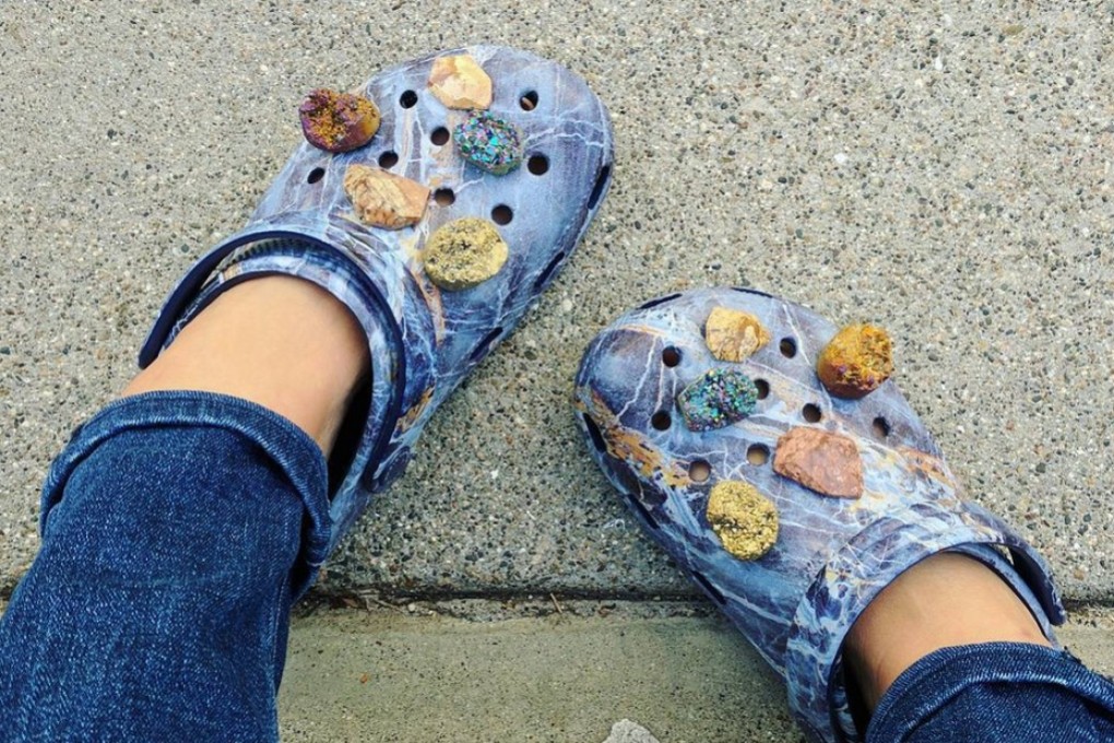 Balenciaga crocs on feet sale