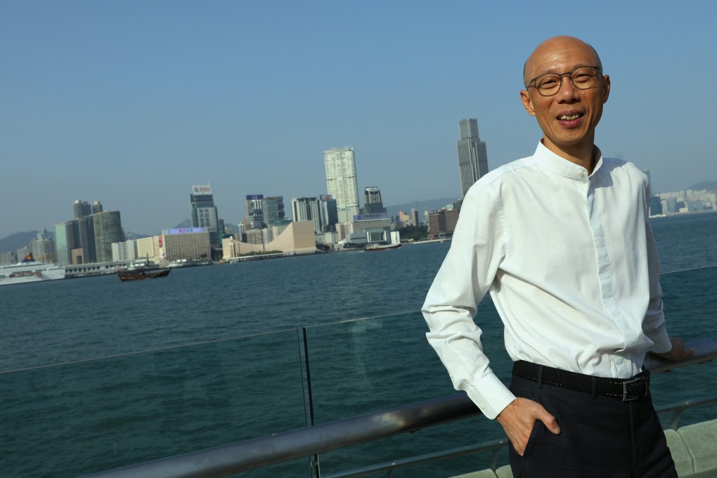 Wong Kam-sing, Secretary for the Environment, at Tamar Park, Tamar. 22OCT19 SCMP / May Tse
