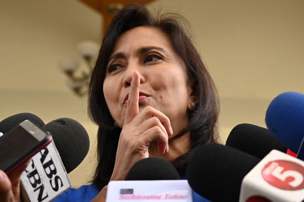 Philippine Vice-President Leni Robredo has accepted the offer from President Rodrigo Duterte to lead a role in the deadly drug war. Photo: AFP