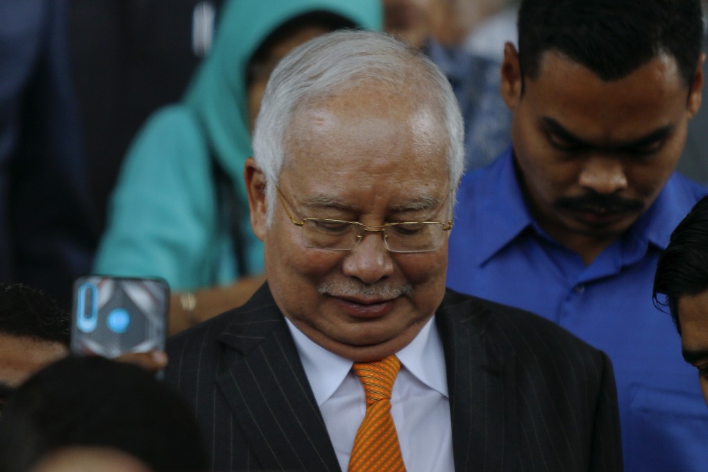 Former Malaysian Prime minister Najib Razak leaves Kuala Lumpur High Court. Photo: AFP