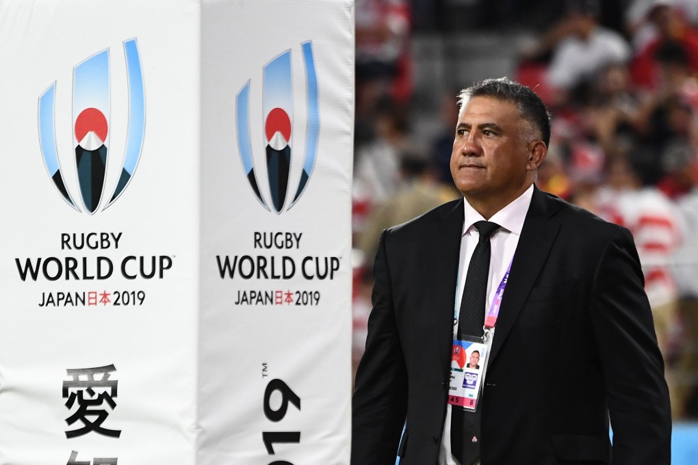 Japan head coach Jamie Joseph has opted to stay on with the Brave Blossoms instead of pursuing the vacant All Blacks post. Photo: AFP