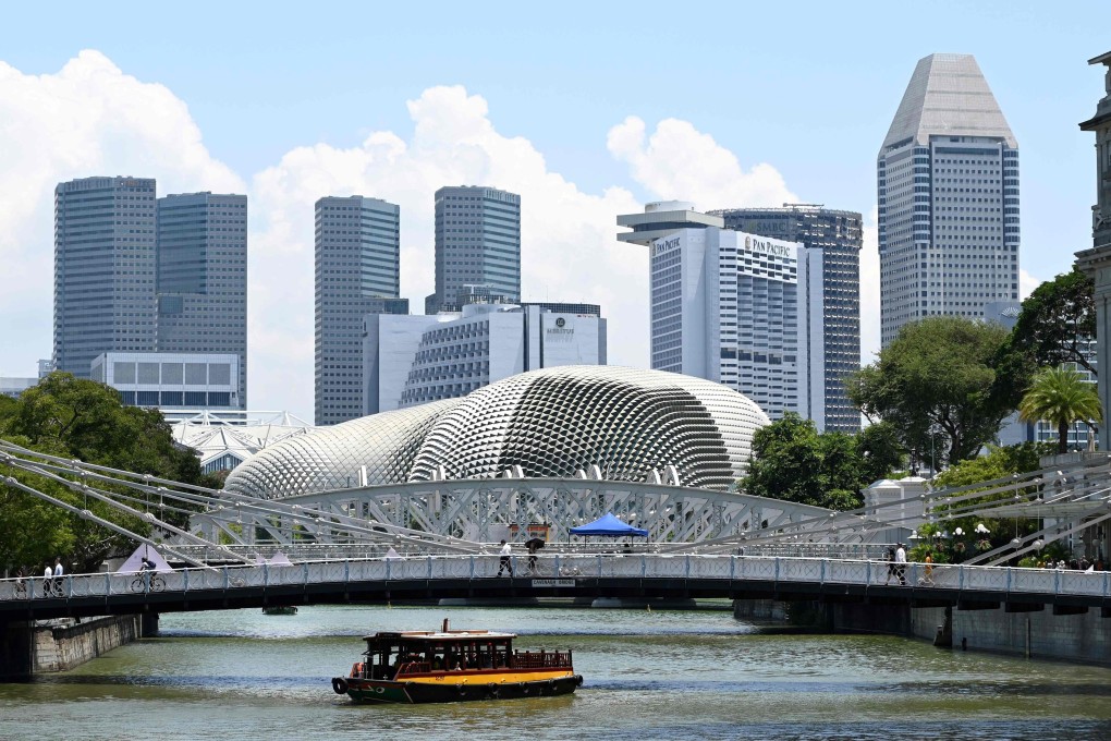 The skyline along the historic Singapore River. Photo: AFP