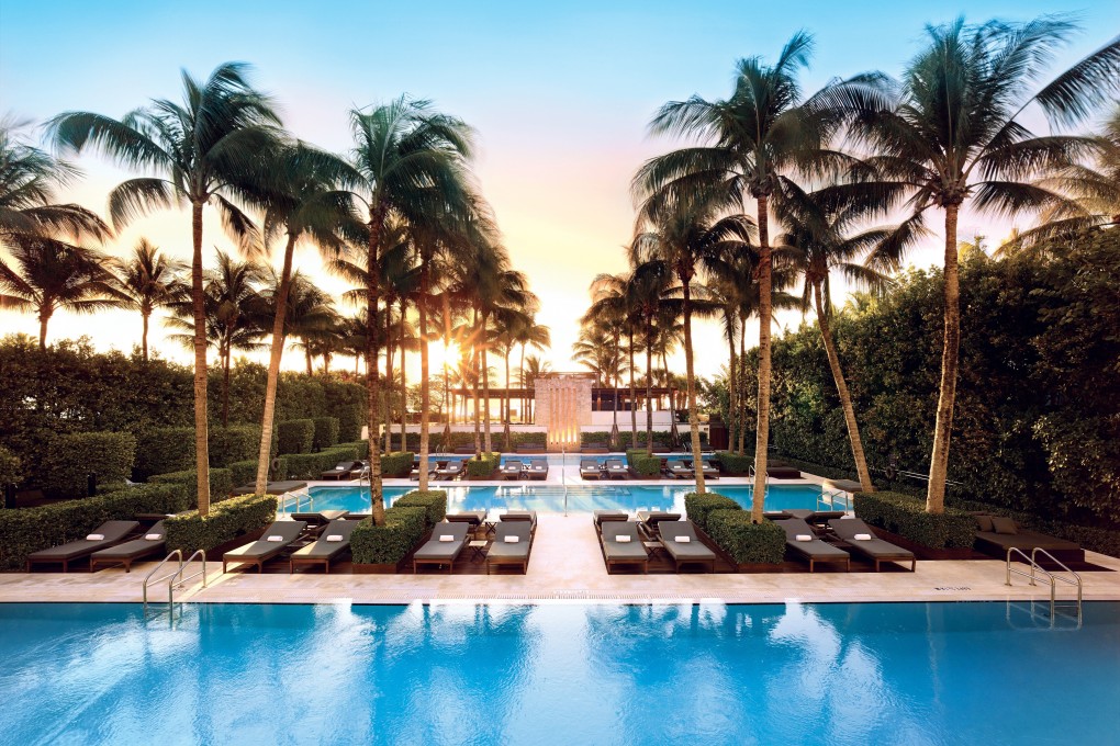 The pool area at The Setai in Miami Beach, Florida. Photo: Handout