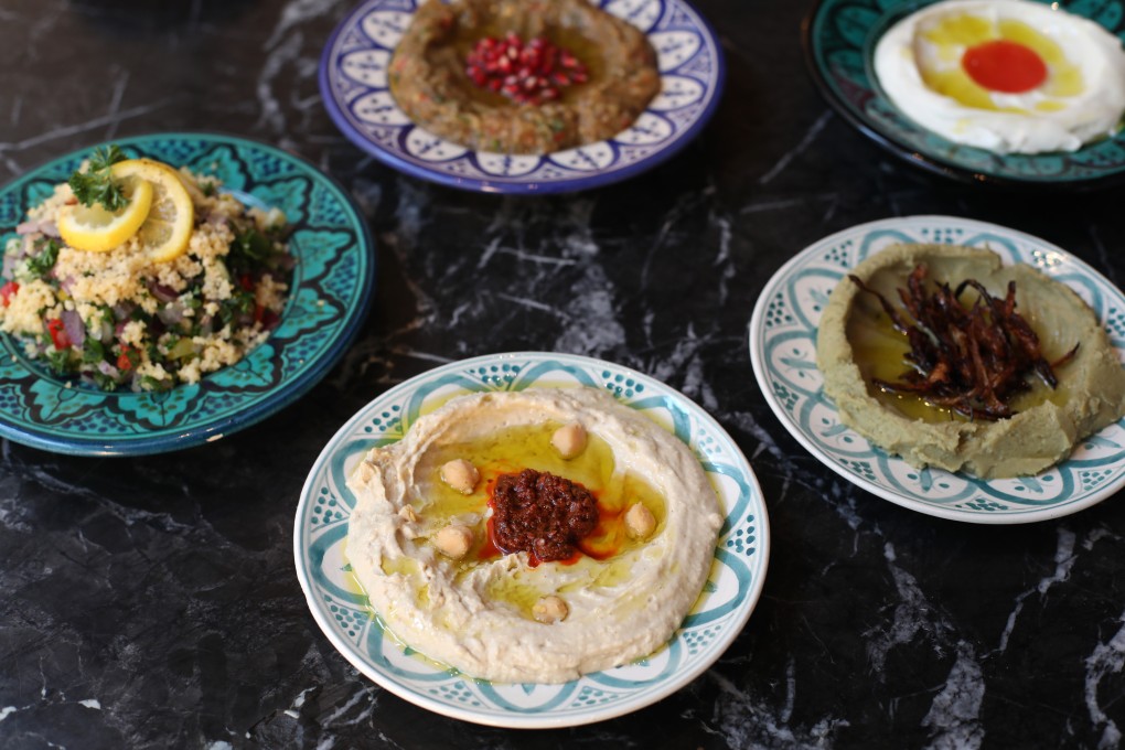 The new Sai Ying Pun branch of Aziza will fix your Egyptian food cravings thanks to dishes like creamy hummus and home-made couscous. Photo: Xiaomei Chen