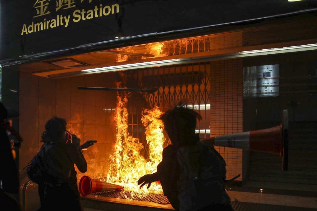 The MTR Corp has become a target of radical protesters, who accuse it of bowing to Beijing and colluding with police. Photo: Sam Tsang