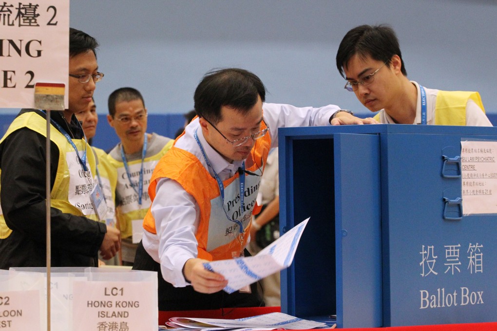 The pay hike is a part of the government’s efforts to conduct the polls smoothly, an official of the Registration and Electoral Office says. Photo: Nora Tam