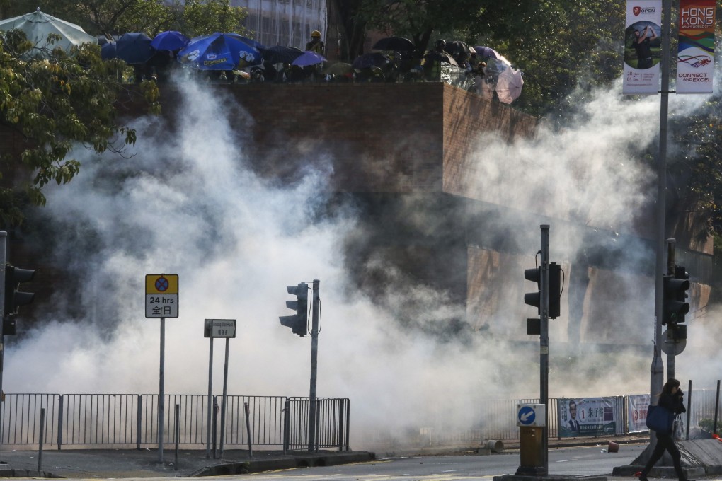 More than 9,000 rounds of tear gas have been fired in Hong Kong since anti-government protests started in June. Photo: Jonathan Wong