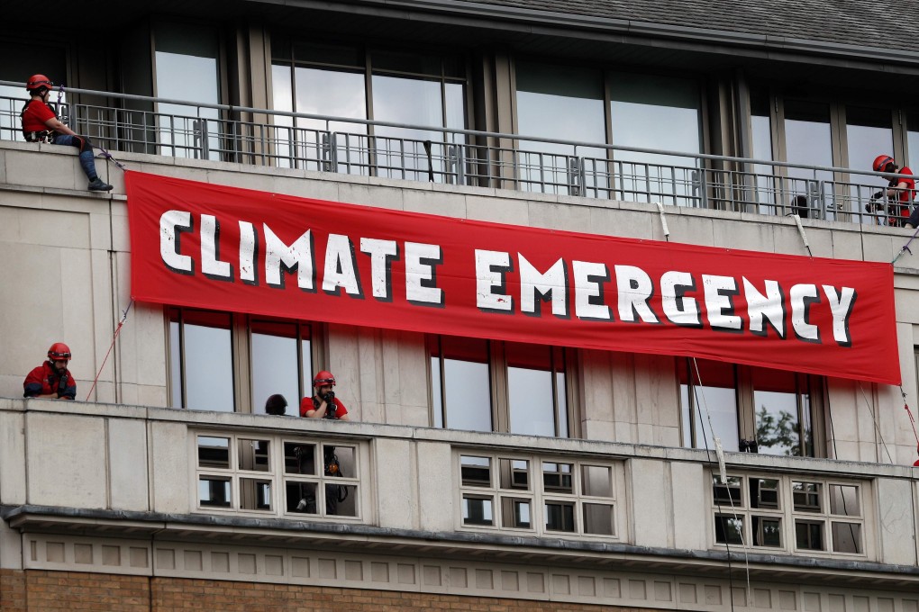 Activists from the environmental action group Greenpeace demonstrate outside BP headquarters in London. The art world and cultural groups are turning their backs on sponsorship by oil companies such as BP. Photo: AFP