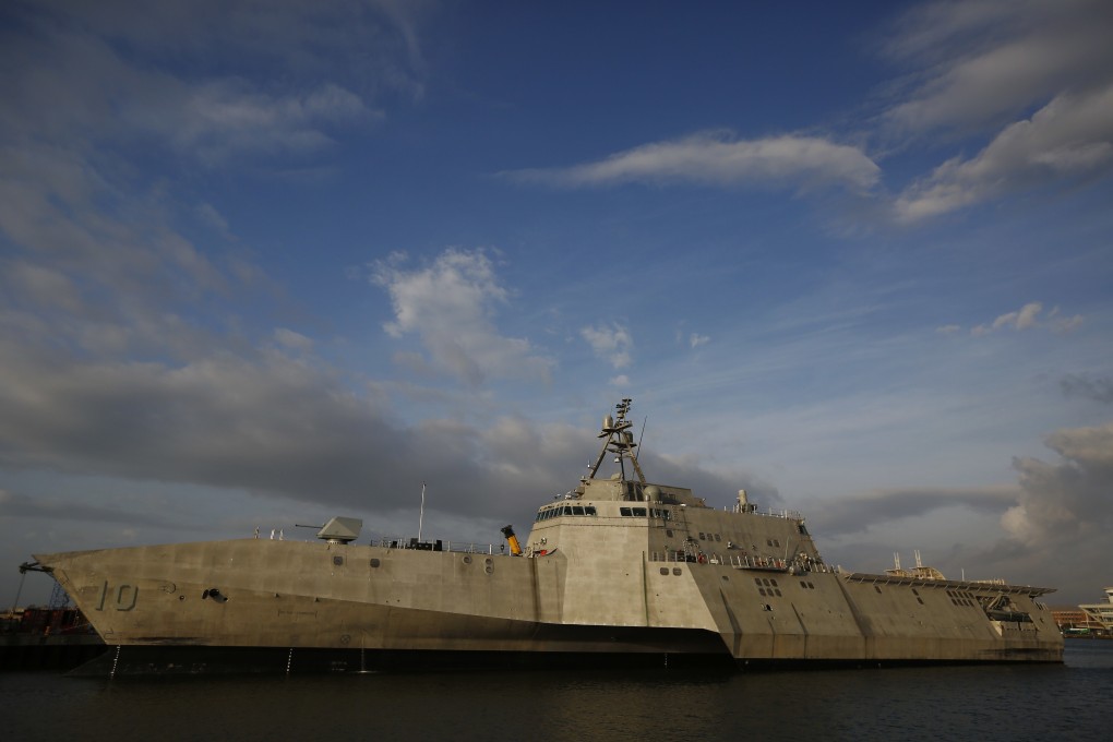 The USS Gabrielle Giffords was deployed in this month’s operation. Photo: AP