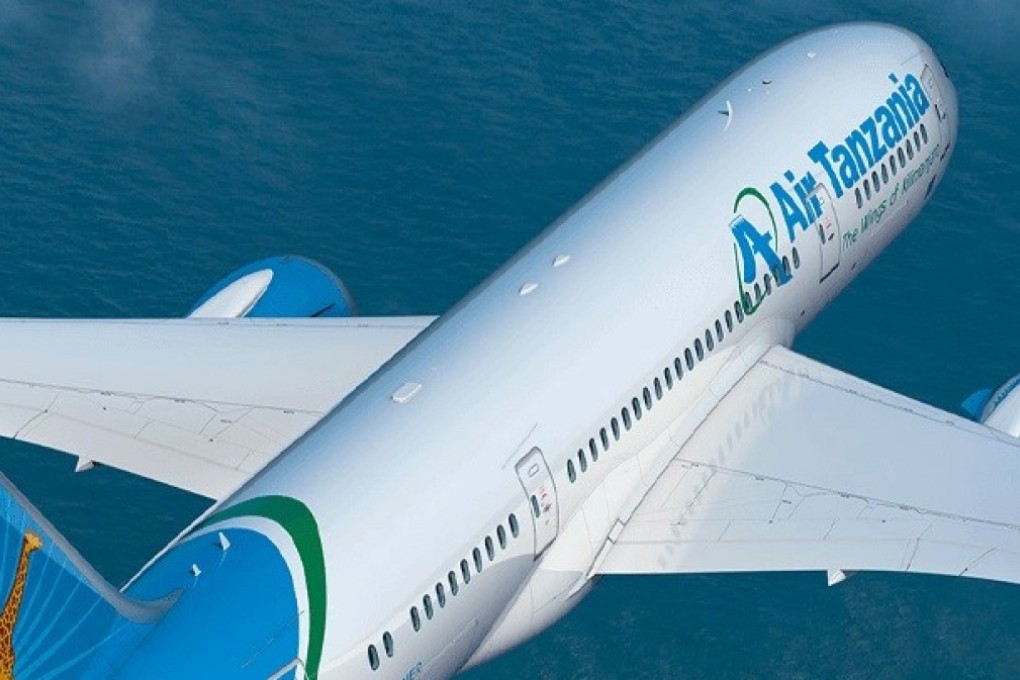 The Bombardier Q400 is the second to be seized in connection with the 40-year-old case. Photo: Air Tanzania