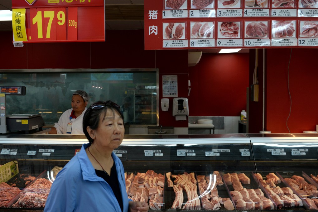 China’s consumer price index jumped to 3.8 per cent in October, the highest since January 2012. Photo: Reuters