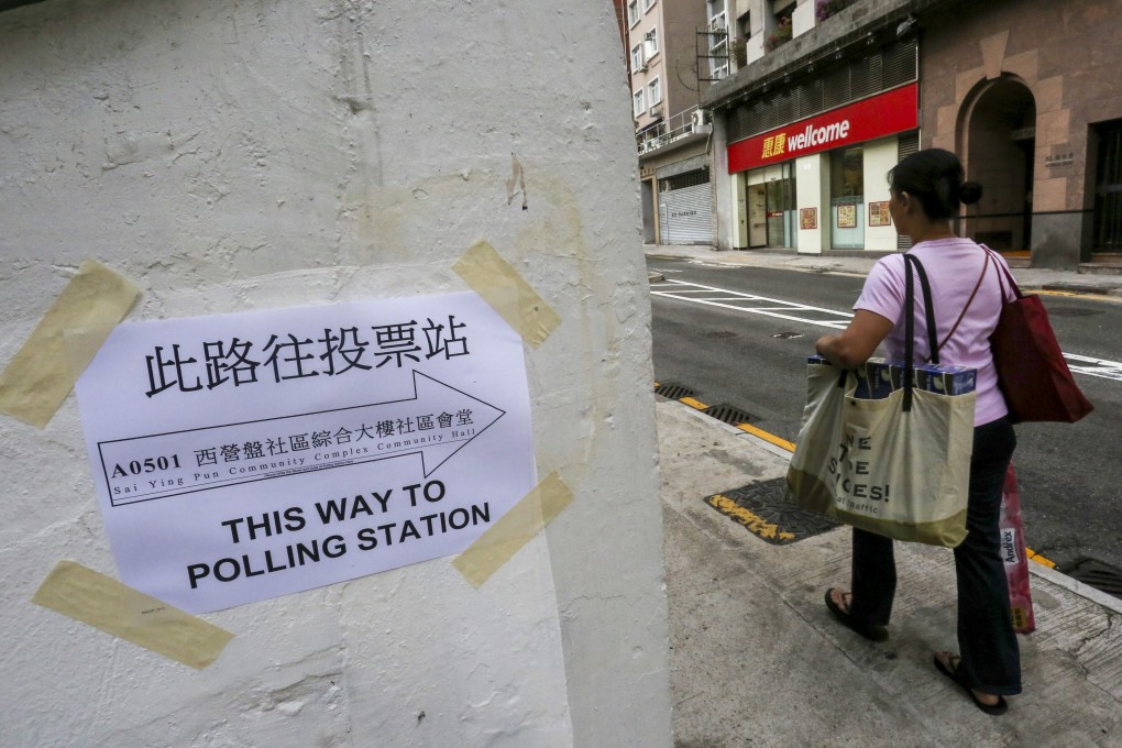 Hong Kong’s closely watched district council elections will be held on Sunday. Photo: Jonathan Wong.