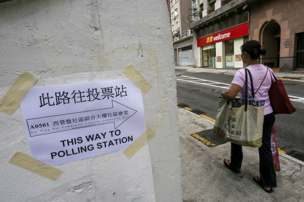 Hong Kong’s closely watched district council elections will be held on Sunday. Photo: Jonathan Wong.