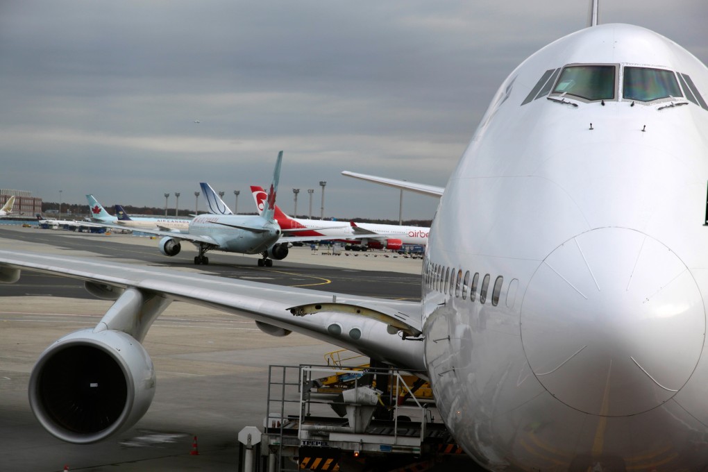 Named only as Laura H, the 30-year-old arrived at Frankfurt airport late on Saturday on a flight from Erbil in Iraq. Photo: Alamy Stock Photo